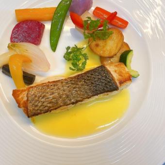 【シェフのディナーミニコース】