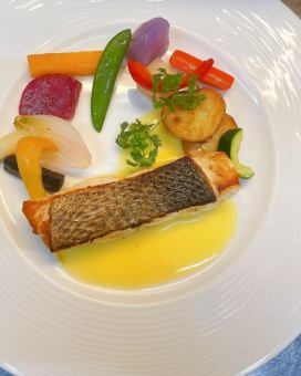 【シェフのディナーミニコース】