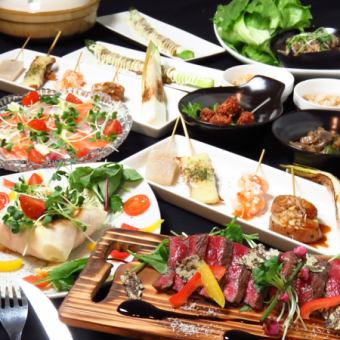 ☆喜禄スペシャル☆人気料理を堪能できる【2時間飲み放題】付き⇒4000円