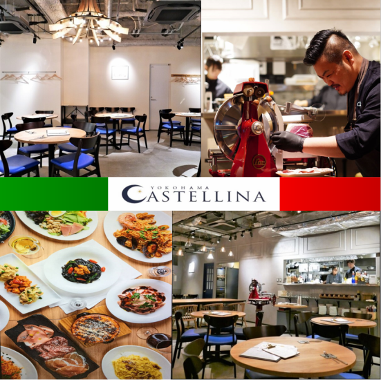 名物超薄切り生ハムと極厚ローストビーフ、パスタが自慢♪雰囲気抜群のテラス席完備!