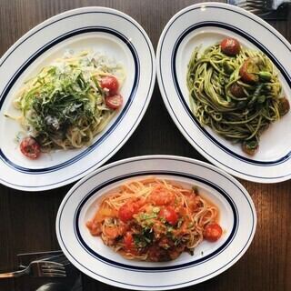 選べるパスタとメイン!ドルチェ付き欲張りコース5品2500円(税込)