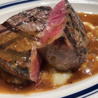 熊本県産和牛 あか牛のビステッカ