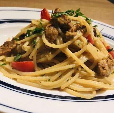 Riccio Amore!! たっぷりウニのペペロンチーノスパゲッティ