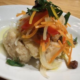 太刀魚の甘酢漬け~カルピオーネ~