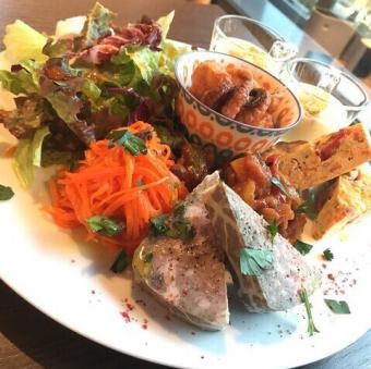 特選!本日のおまかせ前菜盛り合わせ5種 2名様分