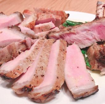 国産豚肩ロースのロースト フィレンツェ風