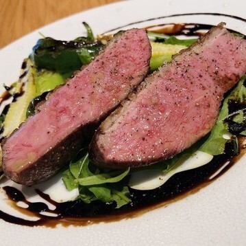 合鴨のロースト バルサミコソース