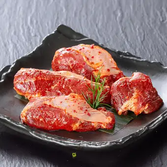 阿卡卡拉豬裙肉（紅色，鹹味）