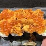 雲丹イクラのせ巻寿司