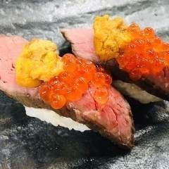 雲丹くら牛（握り２貫）