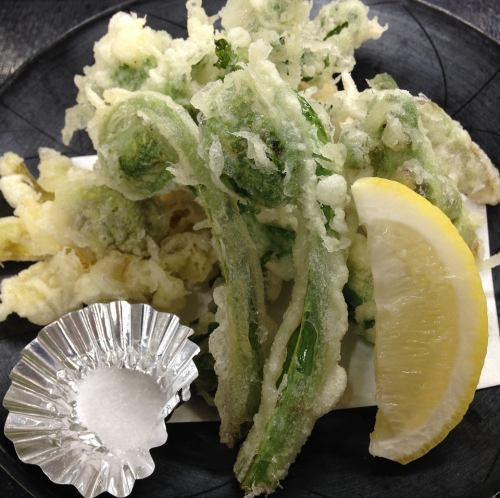 春野菜の天婦羅