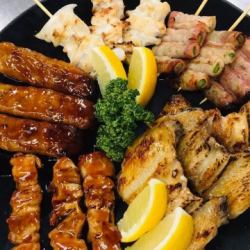 一大盘，共15串