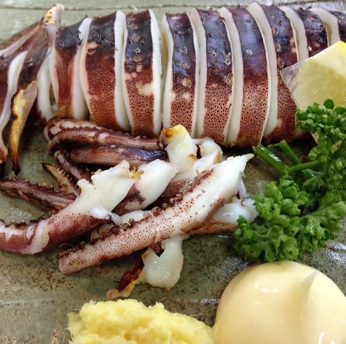 いか丸焼き