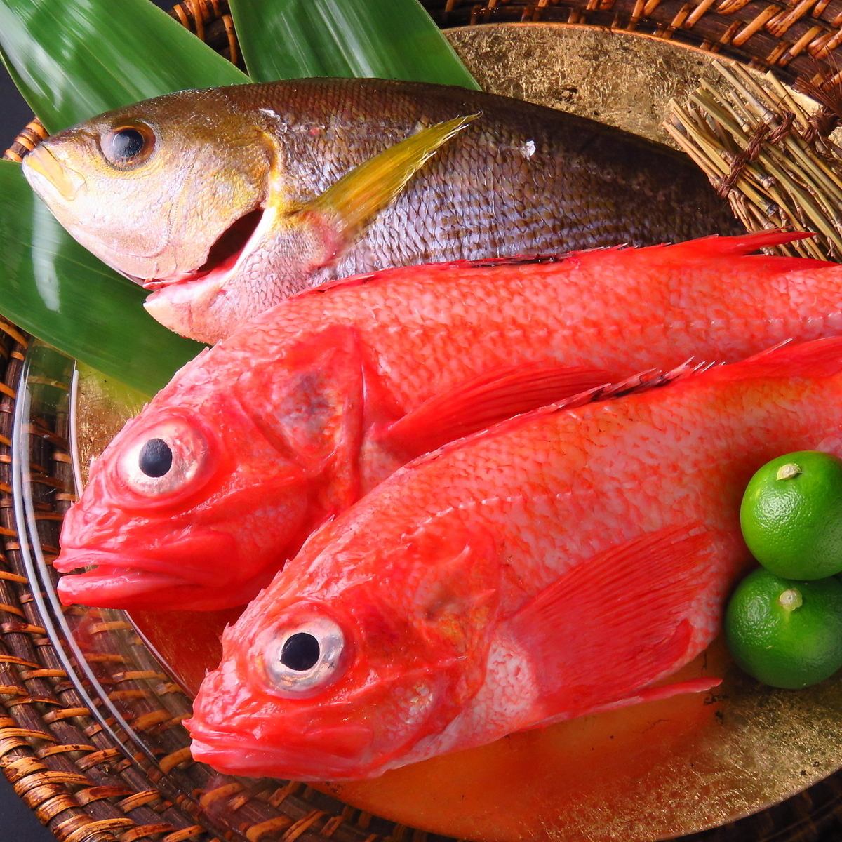 掘りごたつの半個室空間で楽しむ鮮魚と旨い酒。創作和食が自慢♪
