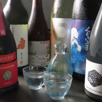 【平日限定90分】おすすめ日本酒プレミアム単品飲み放題3500円⇒3000円(税込)【日～木】