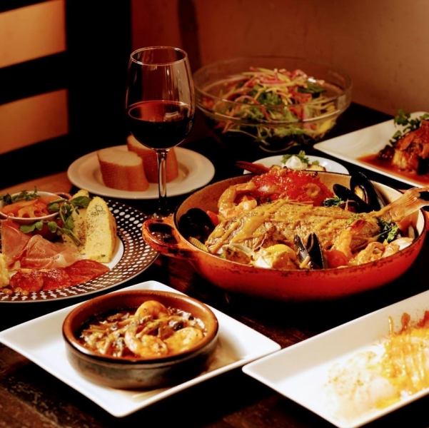 ◆For various banquets◆ 5,500 → 5,000 yen ★Limited plan with 2 hours of all-you-can-drink★A banquet course that you can enjoy casually from appetizers to the main course.