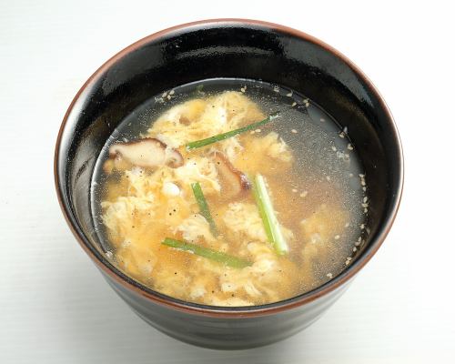 Egg soup