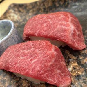 にぎり　和牛炙り（並）2貫