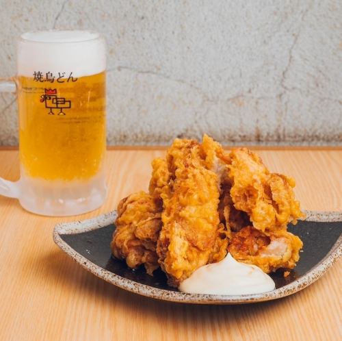 【ビールとの相性抜群♪】鶏から揚げ　659円（税込)
