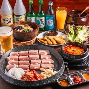 サムギョプサル食べ放題