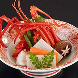 Boiled spiny lobster