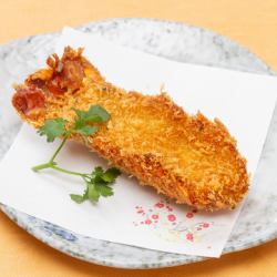 Deep-fried spiny lobster (2 pieces)