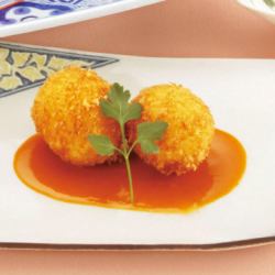 Spiny lobster cream croquette (3 pieces)