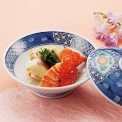 Spiny lobster and ankake