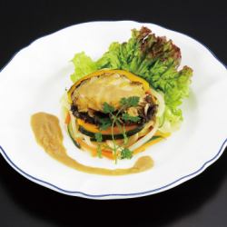 Grilled abalone with butter