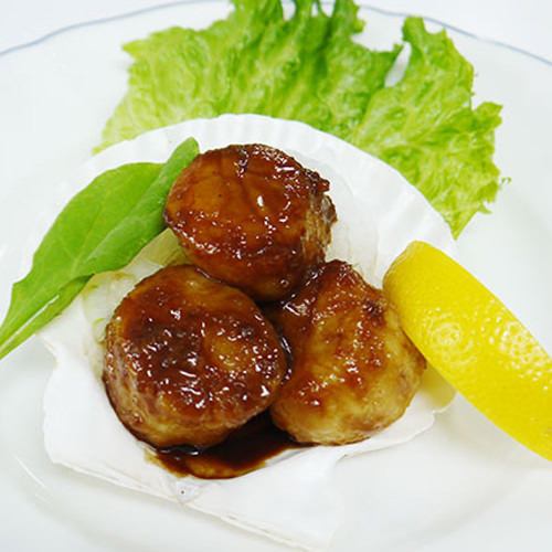 Grilled scallops