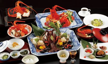 【보물 배(타카부네)】이세 새우의 오도리야키・잡아 초밥・활동 등, 사치를 다한 전 12품