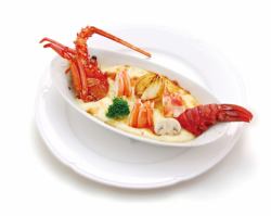 Lobster gratin