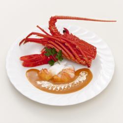 Lobster with American sauce