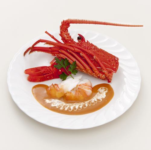Lobster with American sauce