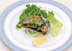 Abalone escargot style
