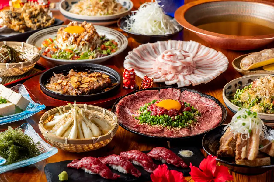 絶品の沖縄料理を各種ご用意！