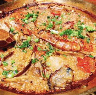 名物！魚介たっぷり和風パエリア スペシャル