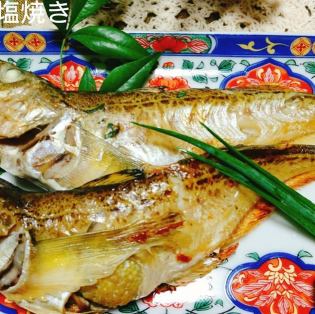 大ハタハタ炭火焼き