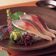 〆鯖のお刺身