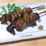 鰻の肝串焼き