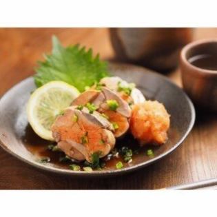 自家製あん肝ポン酢