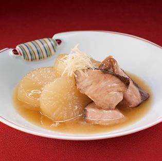 鰤と大根のあっさり煮 柚子の香り