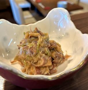 ホタルイカなめろう