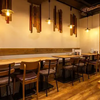 Group table seating available for small groups up to 14 people!