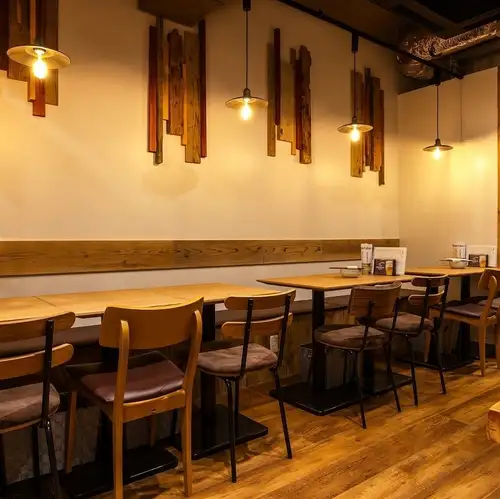 Group table seating available for small groups up to 14 people!