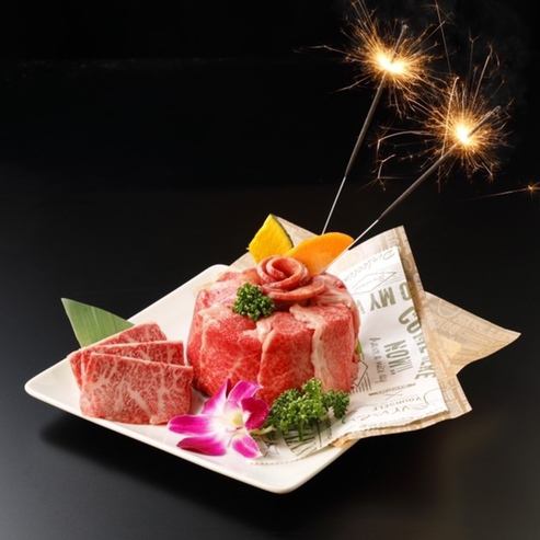 ★For birthdays and anniversaries★ Photogenic meat parfait or meat cake as a gift♪