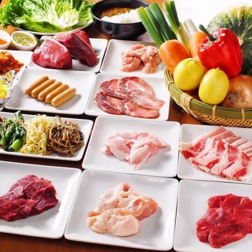 [All-you-can-eat lunch] Popular all-you-can-eat course starting from 6,000 yen!
