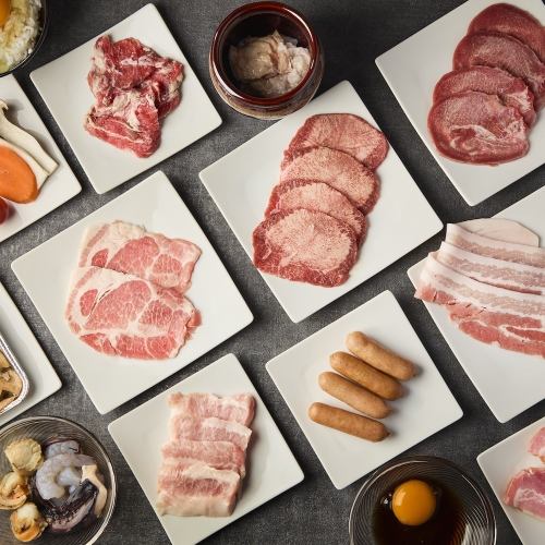 All-you-can-eat yakiniku in the butcher's kitchen! Delicious, high-quality meat for just 6,000 yen