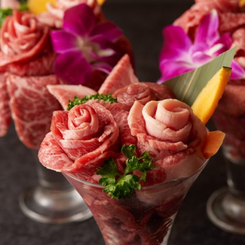 ★For birthdays and anniversaries★ Photogenic meat parfait or meat cake as a gift♪