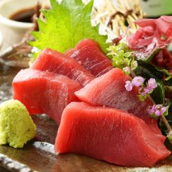 Sashimi of tuna